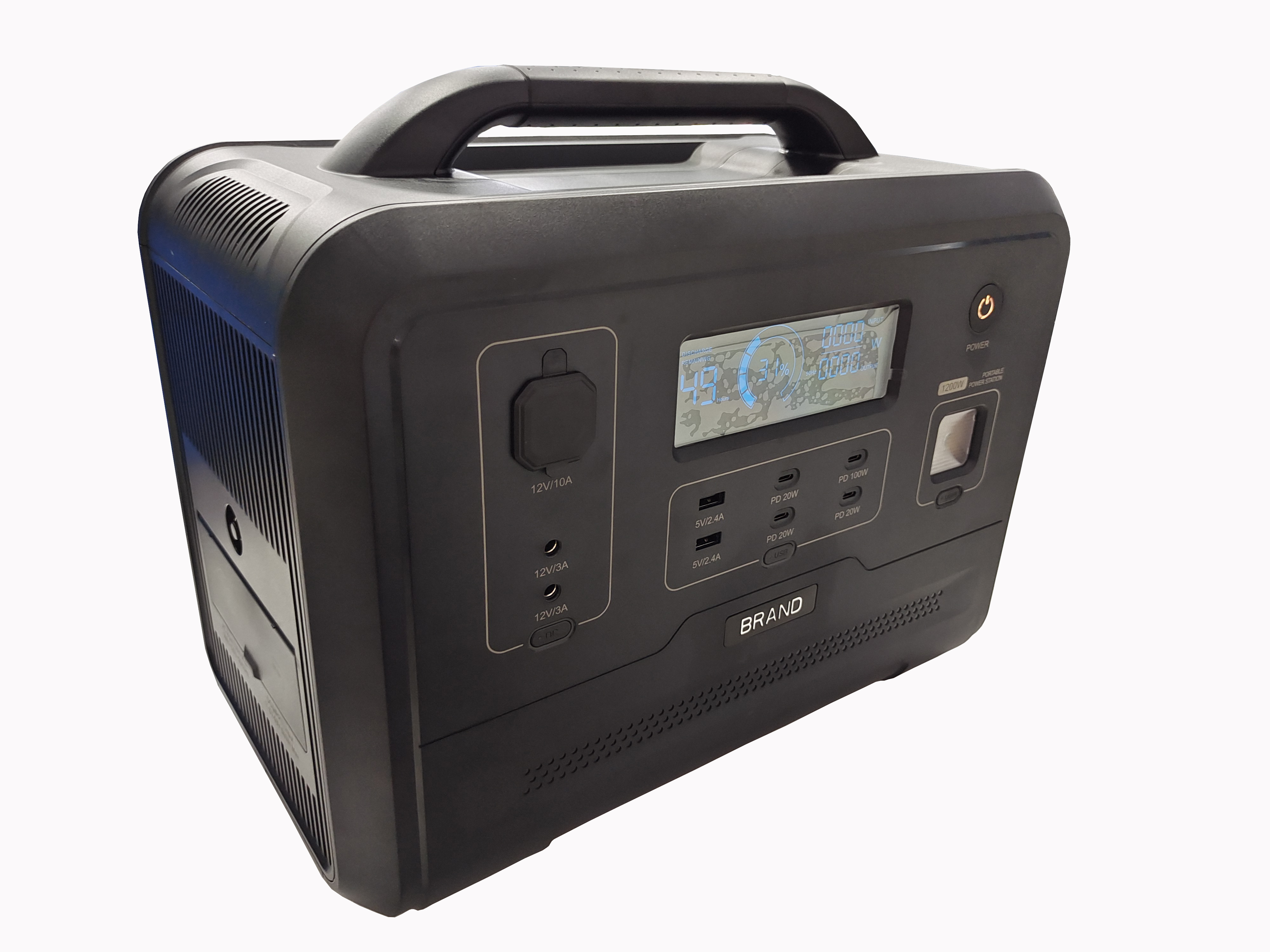 1200W  高功率 便捷式储能电源